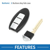 Nissan Sunny Keyless Entry Remote Fob Shell Case