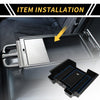 Chevy Silverado (2020-2023) Black Blue Center Console Organizer Tray