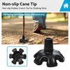 Walking Stick 19mm Non-slip Rubber Tripod Cane Tip