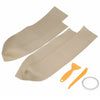 Car Door Armrest Cover Front Panels Beige 1 pair