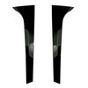 Skoda Kodiaq Black Rear Window Spoiler Side Trim Covers (2016-2020)