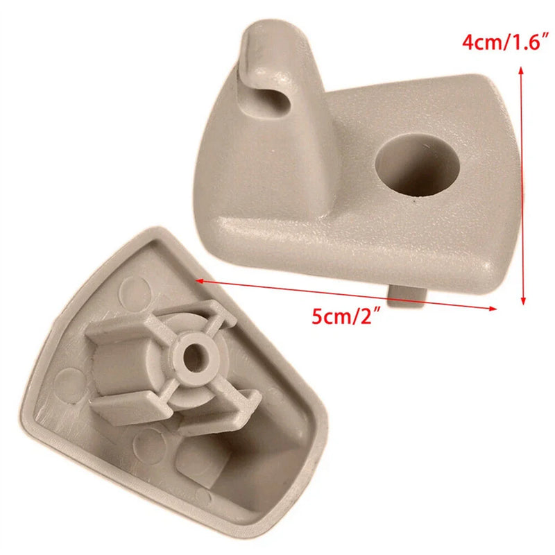 Chrysler Dodge Charger Magnum Beige Sun Visor Holder Hook Clip (2006-2010)
