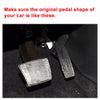 Jeep Cherokee (KL) 2014-2019 Aluminum Gas Fuel Brake Pedal Cover