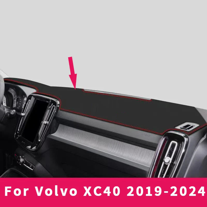 Volvo XC40 Leather Dashboard Cover Dashmat Anti-Sun Pad (2019–2024)