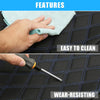 Dodge Ram Black Blue 3 x Pieces Car Rear Seat Covers Protectors