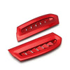 Toyota Camry Interior ABS Red Side Air Vent Outlet Covers (2018-2024)