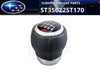 Subaru Impreza WRX Gear Shift Knob / 6 Speed Manual Leather