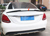 Mercedes-Benz C-Class W205 Sedan Rear Spoiler Glossy Black (2015-2021)