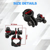 Harley Davidson Engine Guard Clamp On Highway Foot Pegs