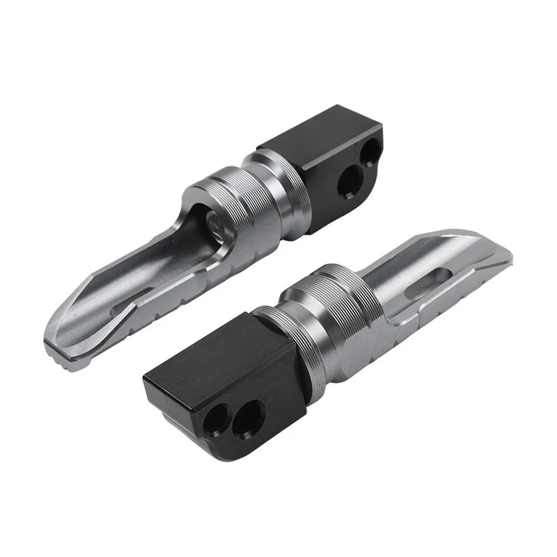 BMW F900R F900XR S1000RR HP4 Grey Rear Footrests (2020-2023, 2015-2023)