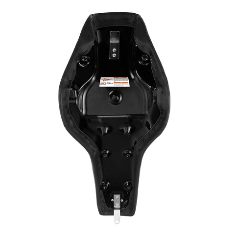 Harley Softail Street Bob Black Driver Rider Passenger Seat (2018-2025)