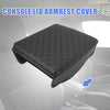 Ford F-150 (2015-2018) Black Car Center Console Lid Armrest Cover