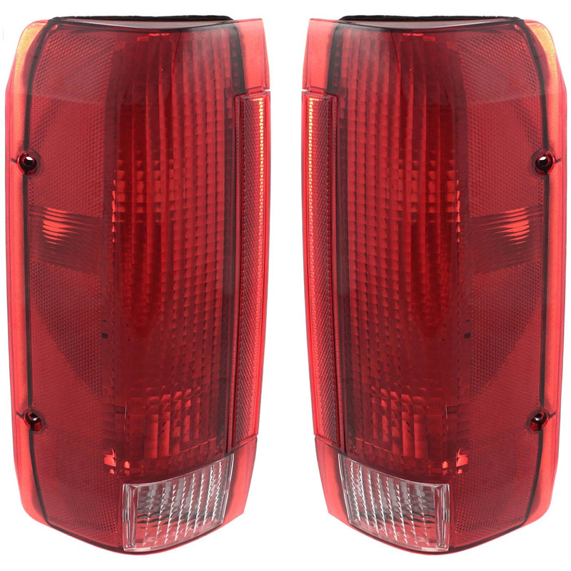 Tail Light Set For 90-96 Ford F150 F-250 F-350 Bronco