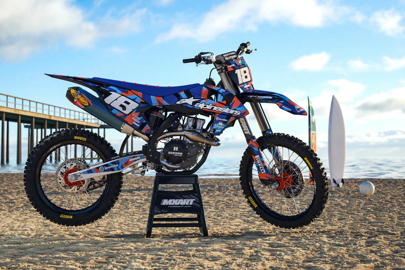 KTM SXF 2005-2006 Models - MIAMI Style Sticker Kit Graphics Kit