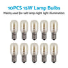 Refrigerator Oven 10 x 15W E14 Salt Lamp Globe Bulb Light (230V)