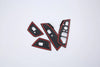 BMW X3 2018-2024 Carbon Fiber Window Lift Switch Cover Trim (4 x Pieces)
