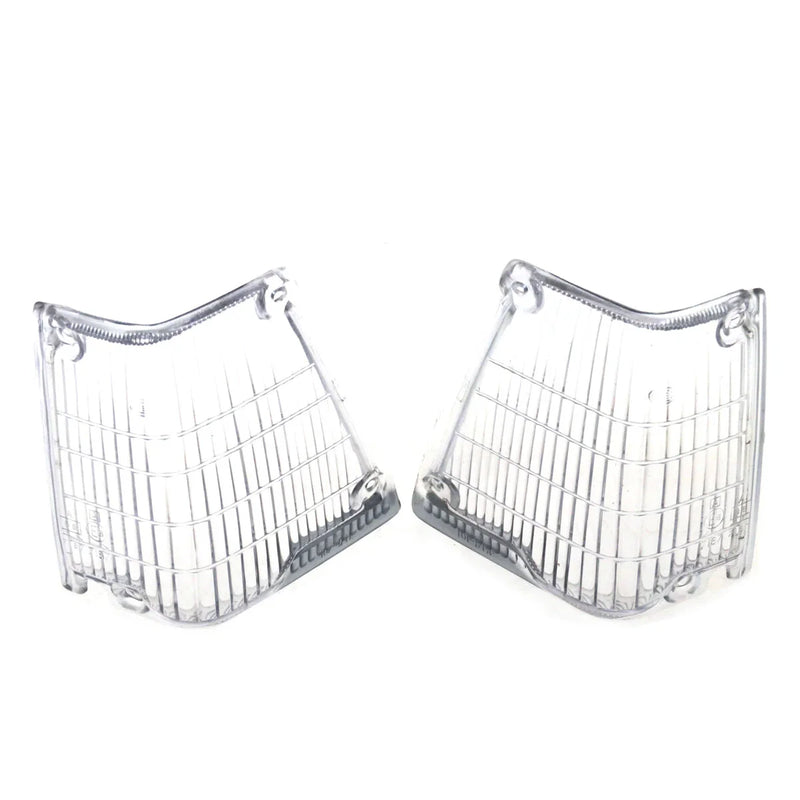 Toyota Corolla KE70 KE75 TE71 TE72 1979-1987 Front Corner Light Clear Lens x2