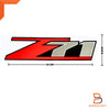 Holden Colorado RC Z71 Side Rear Bed Body Sticker Decal (2008-2012)