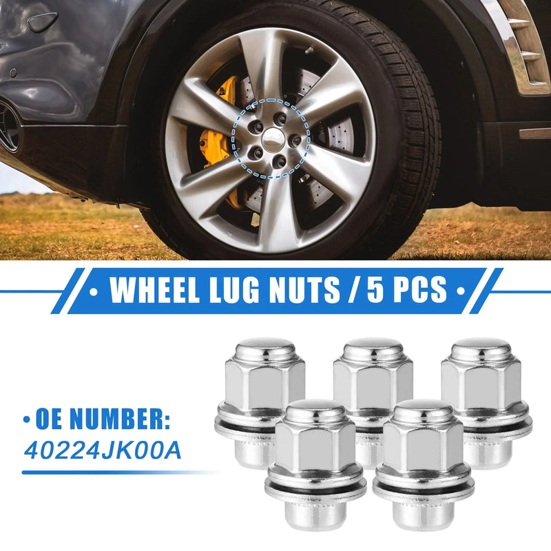 INFINITI EX35 G25 M12x1.25 Tire Lugnuts 5 x Wheel Lug Nuts