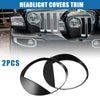 Jeep Wrangler JL Sport / Sports (2018-2020) - 2 x Headlight Lamp Stickers