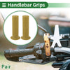 Motorcycle Handlebar Grips 7/8" 22mm Hand Grips TPU Yellow