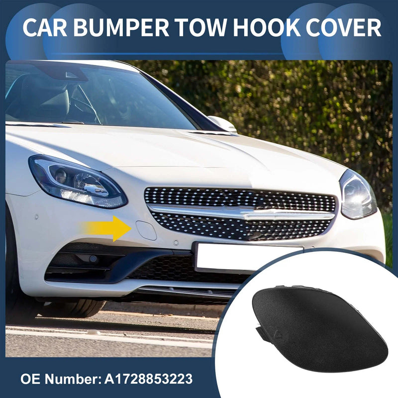 Mercedes-Benz W172 R172 Front Bumper Tow Hook Cover (2012-2019)