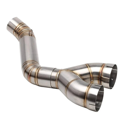 BMW S1000RR S1000R Exhaust Mid Link Pipe Clamp-on 60.5mm (2010–2014)
