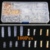 Motorcycle 400PCS 3.9mm Brass Bullet Connectors Male & Female Terminals