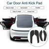 Ford Focus (2019) - 1 Set Black Car Door Anti Kick Pad Sticker Protector