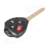 Toyota Corolla Avalon Remote Uncut Blank Key Fob Shell (2003-2023)
