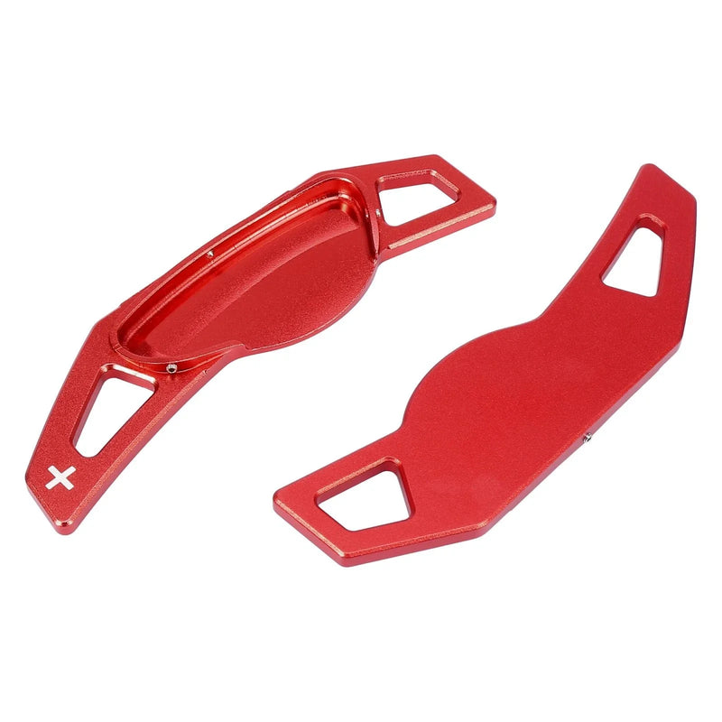 Smart Fortwo & Forfour Red Car Steering Wheel Shift Paddle Covers (2007-2023)