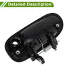 Honda Civic 1996-2000 Black Front Right Plastic Exterior Door Handle