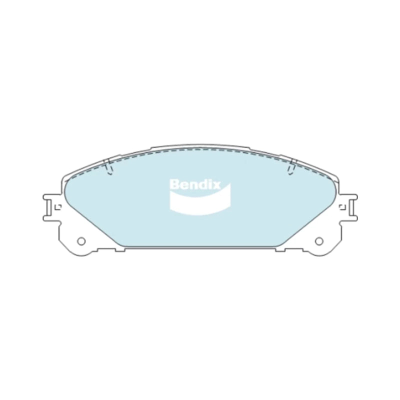 Kluger GSU40 / 45 / 50 / 55 4WD Front Disc Brake Pad Set (2007-2020)