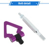 Subaru Impreza Purple Front/Rear Triangle Tow Hooks