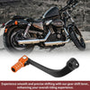 Honda CRF110F (2013-2018) Black / Orange Folding Motorcycle Gear Shifter Lever