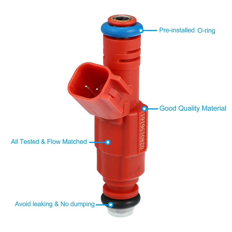 Ford Focus 2.0L 6 x Fuel Injector Nozzle (2003-2007)