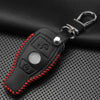 Mercedes A180 A200 A260 2 x Button Car Key Leather Protector Case