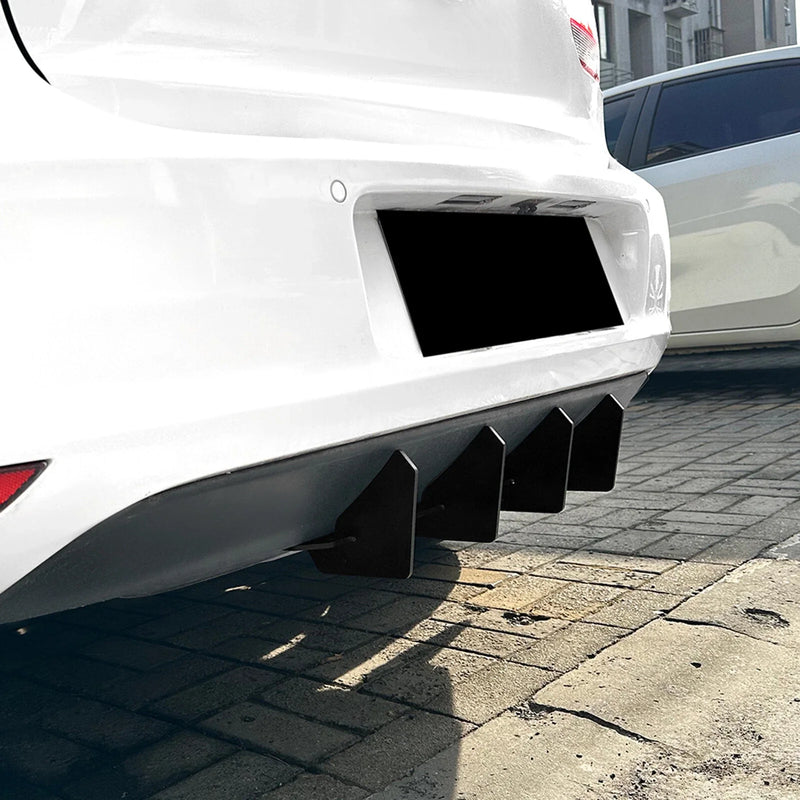 VW Golf 6 MK6 Rear Bumper Diffuser Lip (2008-2013)