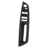 BMW X5 X6 E70 LHD ABS Black Inner Door Handle Trim Cover (2007-2013)