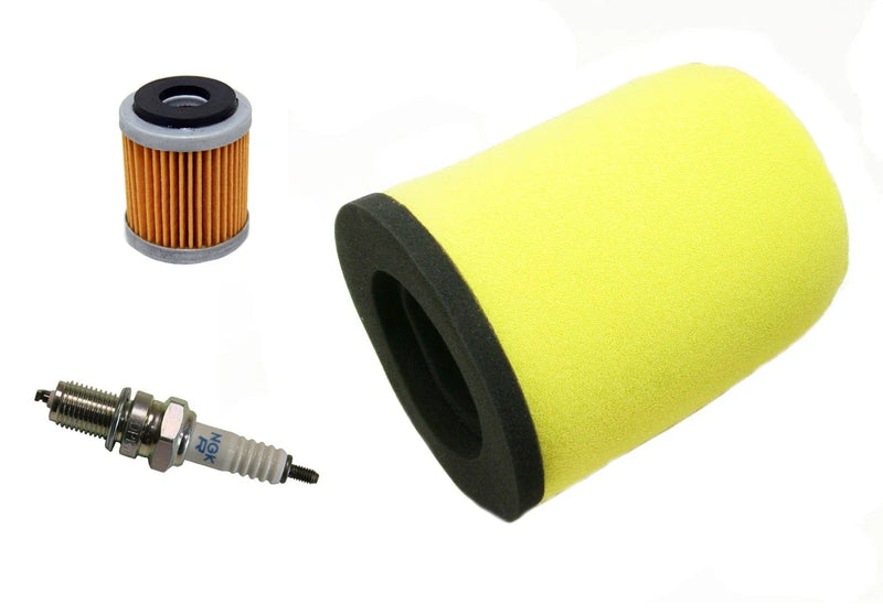 Yamaha YFZ450 3 x Air Filter, Oil Filter & NGK Spark Plug (2004–2006)
