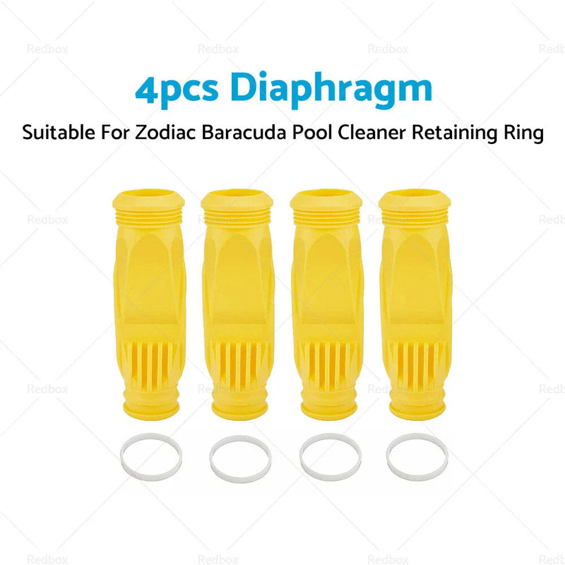 Zodiac Barracuda Pool Cleaner 4 x Diaphragm Cassette Retaining Ring