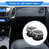 Ford F150 LOBO (2009-2014) ABS Black Silver Center Dash A/C Outlet