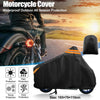Honda PCX 125 150 (Fits 76") Black Waterproof Motorcycle Cover