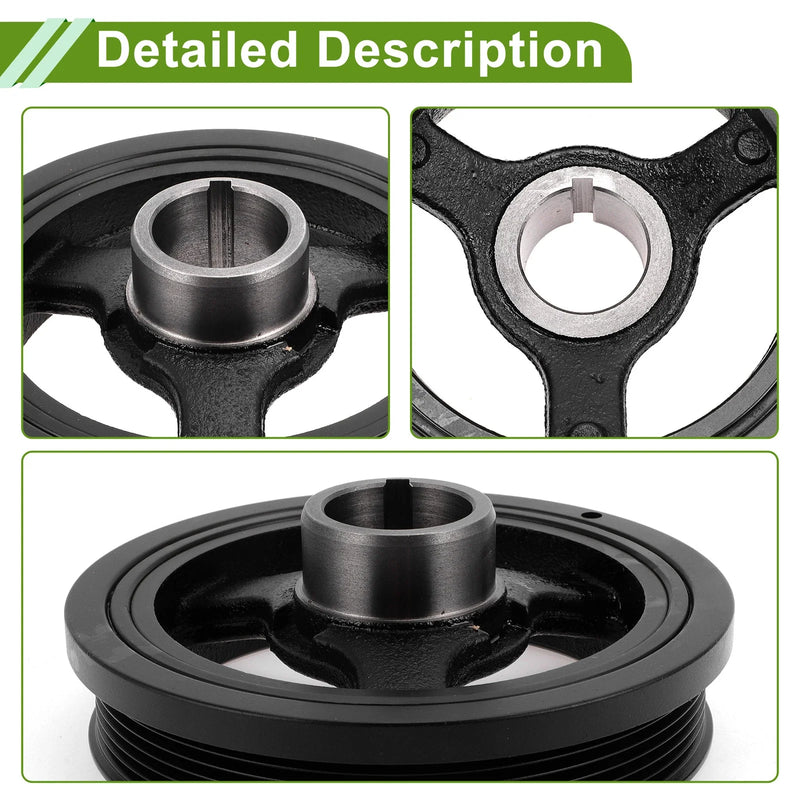 Chevrolet Traverse Engine Harmonic Balancer Crankshaft Pulley