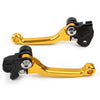 RMZ450 Golden CNC Aluminum Brake Clutch Levers (2005-2022)