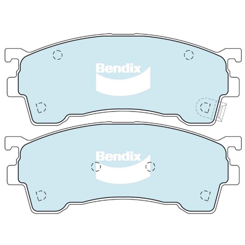 Kia Spectra GCT Front Disc Brake Pad Set (2001 - 2004)