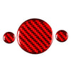 Alfa Romeo Giulia Red Center Console Multimedia Knob Cover Trim (2020-2021)