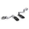 Motorcycle Engine Guard 360 Adjustable Highway Foot Pegs 1.25"