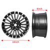 Ford Fusion 18x8 Rim Black & Machined Wheel (2017–2018)