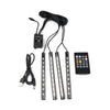 Car 36LED RGB Remote Control Decorative Foot Lamp
